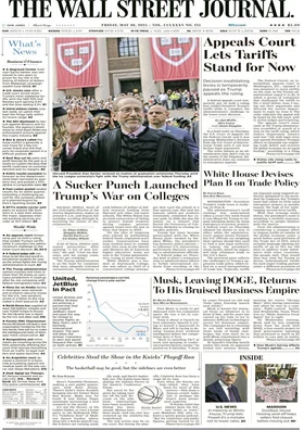 The Wall Street Journal - 05.30.2025